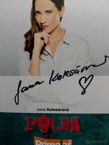 AUTOGRAM JANA KOLESÁROVÁ