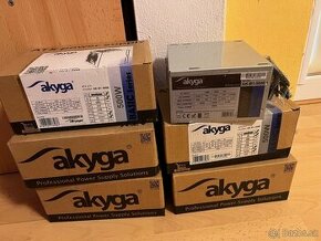6x 500W zdroje Akyga nové
