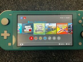 Nintendo Switch lite (Tyrkysová)