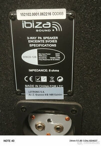 prodám pasivní reprobedny IBIZA