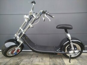 Elektrická koloběžka Chopper Chrom 2000 W černá, 12 Ah - 1