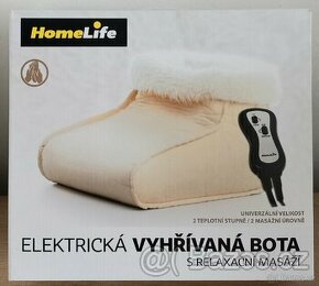 Elektrická vyhřívaná bota, nová, nepoužitá, orig. zabalená