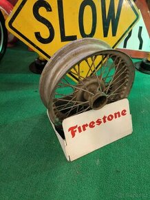 Držák pneu Firestone 70.léta