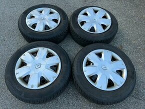 4ks komplet plech 15" 5x108, Renault, Peugeot, zimní - 1