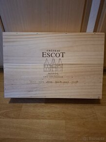 Chateau Escot Medoc archivní víno 6ks