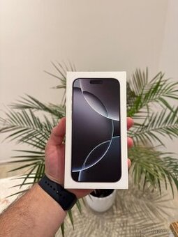 iPhone 16 Pro Max 256GB White Titanium Novy