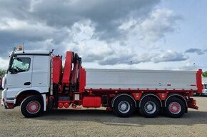 MB Arocs 3251 - 8x4 – Sklápěč S3 + Bordmatik + HR-Hiab 302 E