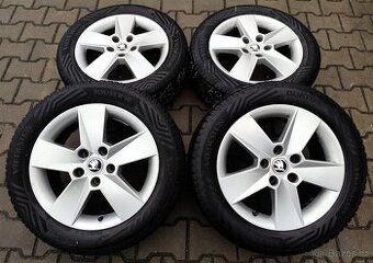 Alu kola originál Škoda Octavia III 5x112 R16 Ilias