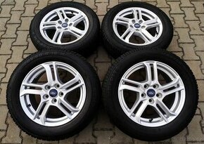 Alu kola originál Ford Focus 5x108 R16 KRÁSNÁ ZIMNÍ SADA - 1