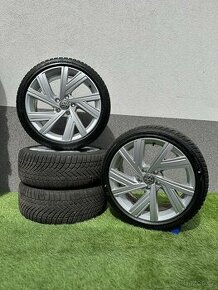 Alu kola 5x112 r18 se zimním pneu (hhhh)