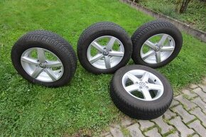 Originál VW  5x112  pneu zimní 195/65R15