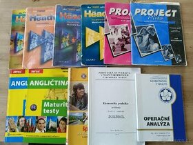 ANJ maturitní příprava, učebnice, pracovní sešity, skripta