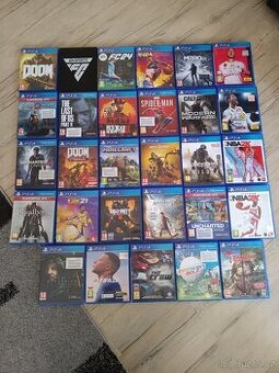 Prodám hry na PS4 a pa5