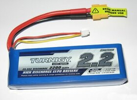 RC Li-pol TURNIGY 2200mAh, 11.1V, 3S1P, 25C - 1