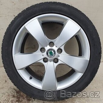 Alu kola Škoda Octavia 2 Pallas 17", letní 225/45R17