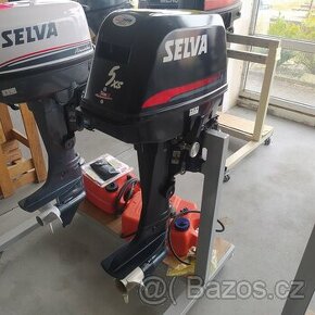 Lodní motor SELVA 5xs C (15 koní) - pěkný stav