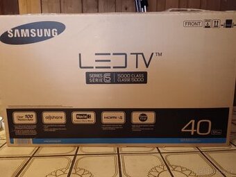 Samsung LED Tv a set top box O2