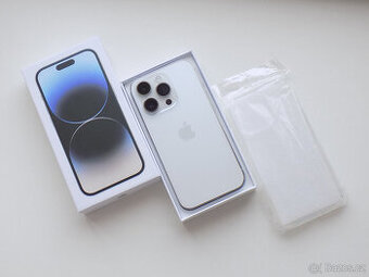 APPLE iPhone 14 Pro 1TB Silver - ZÁRUKA 12 MĚSÍCŮ - TOP STAV - 1