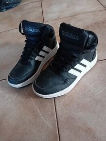 Kožené boty Adidas vel 34 - 1