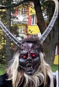 Krampus maska