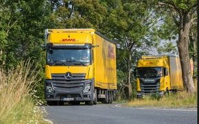 Obrázek k inzerátu: DHL - ŘIDIČ/KA KAMIONU C+E, MKD - 53.000-65.000,- ČISTÉHO