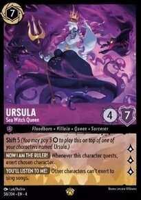 Lorcana URS 058/204 Ursula - Sea Witch Queen - 1