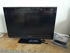 TV Sharp 81 cm + DVB-T2 set-top box