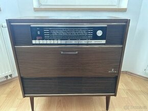 Rádio a gramofon Grundig Stereo-Konzertschrank - 1