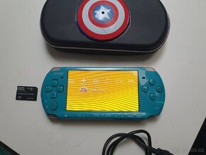 SONY PSP-3004 slim hack 6.61+16GB karta limitovaná edice