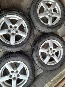 SADA ALU KOL VEL. 15" ROZTEČ 5x108 PNEU 195/65 R15 - 1