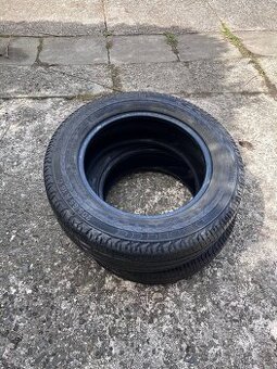 2x letní Gumy continental 205/65 R16 C zatežovky ( 700/ks)