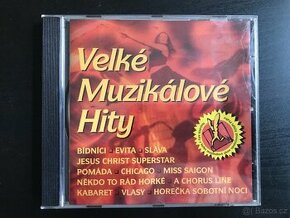 CD Velké muzikálové hity.