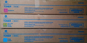 Prodám originální tonery Konica Minolta TN-512 CMY