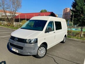 VW TRANSPORTER LONG T5 2,0 TDi 62kW - 6 míst - 1.maj - DPH