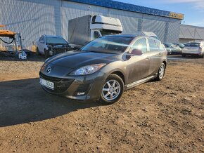 Mazda 3,1.6D, 85kw, nová STK, rok 2011.