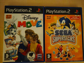 PS2 SEGA: Superstars + Disney Move