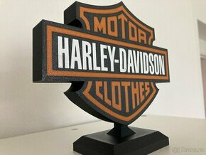 Harley-Davidson - logo s podstavcem