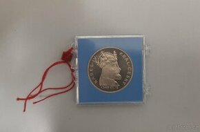 Mince 100kč Karel IV proof 1978