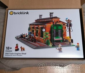 Lego Bricklink Staré vlakové depo 910033