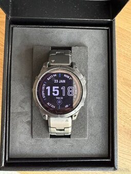 Garmin titanový pásek, náramek, 22mm REZERVACE