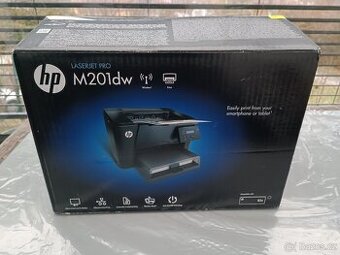 Nová tiskárna HP LaserJet Pro M201dw / wifi / černobílá