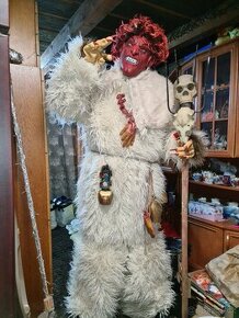 Krampus kožich 180 až 195cm 85 až 115kg Koupil jsem ho v Rak - 1