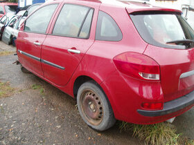 Renault Clio Kombi 1.2i r.v.2008 náhr. díly levně