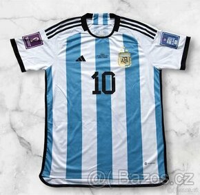 Fotbalový dres Argentina 2022 Lionel Messi - 1