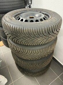 Zimní sada kol s pneu Kleber 195/65/R15" 5X112mm ŠKODA / VW - 1