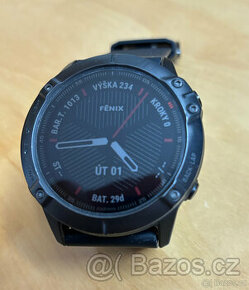 Garmin fenix6X PRO Sapphire GrayDLC/Black Band