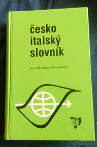 Česko-italský a italsko český slovník, 2 samostatné knihy