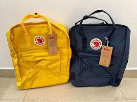 Žlutý a Navy Blue Fjallraven Kanken batoh (20L)