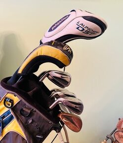 GOLFOVÝ SET LEVÝ CLEVELAND NIKE COBRA DRIVER HYBRID BAG TOP