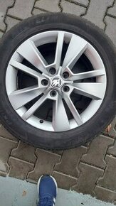 Prodám 4ks Alu kola R17 s pneu Michelin 215/55 R17